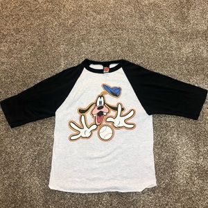 90s Disney Goofy Baseball Tee